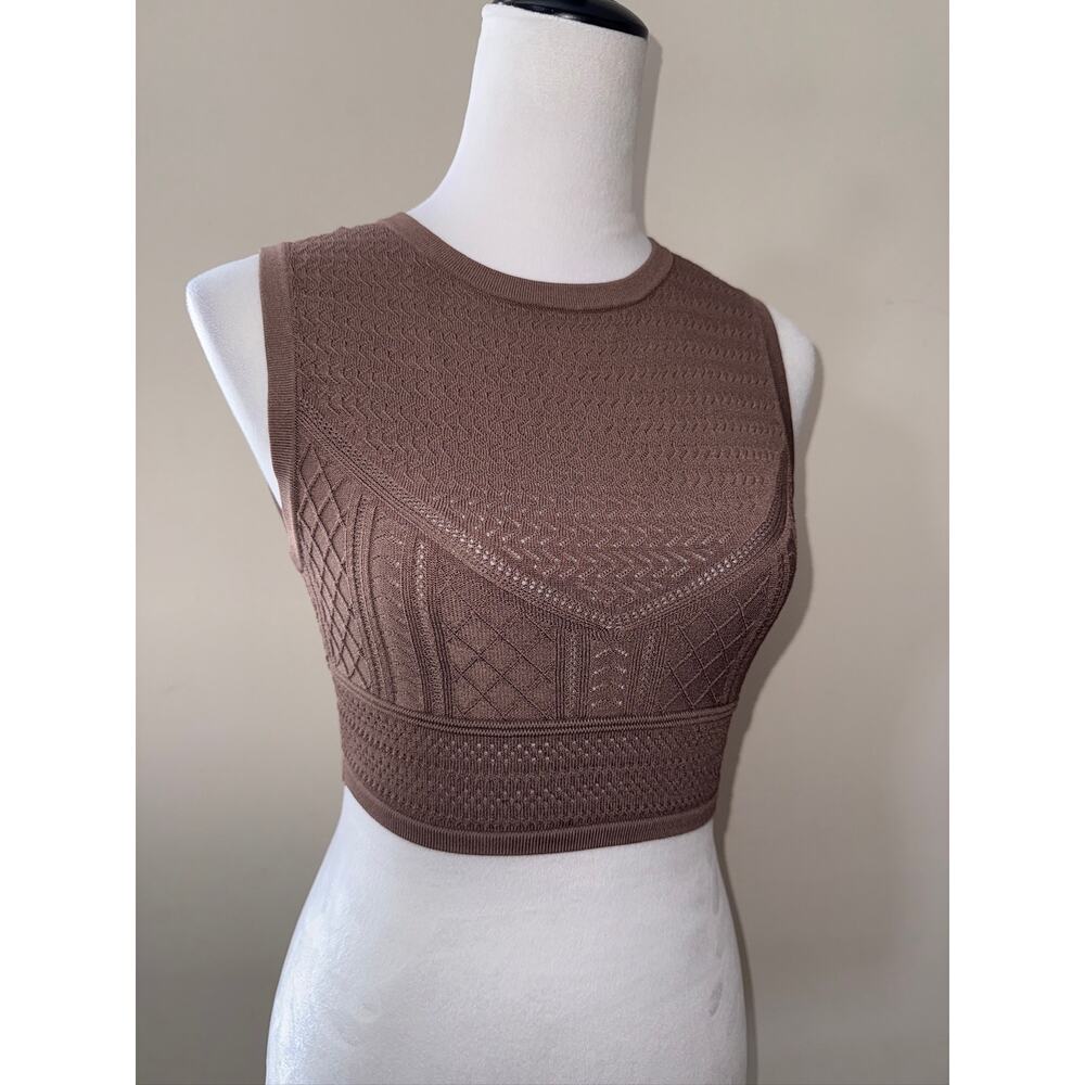 Aritzia Babaton Pointelle Sweater Tank